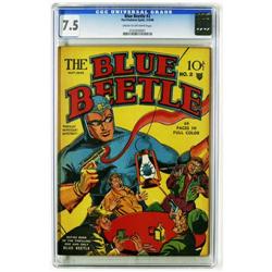 Blue Beetle #2 (Fox Features Syndicate, 1940) CGC VF- 7 Blue Beetle #2 (Fox Features Syndicate, 1940