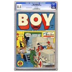 Boy Comics #28 Ohio pedigree (Lev Gleason, 1946) CGC VF Boy Comics #28 Ohio pedigree (Lev Gleason, 1