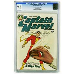 Captain Marvel Adventures #97 (Fawcett, 1949) CGC NM/MT Captain Marvel Adventures #97 (Fawcett, 1949