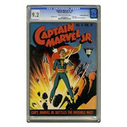 Captain Marvel Jr. #4 Crowley Copy/File Copy pedigree ( Captain Marvel Jr. #4 Crowley Copy pedigree 