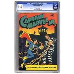 Captain Marvel Jr. #69 (Fawcett, 1949) CGC NM+ 9.6 Off- Captain Marvel Jr. #69 (Fawcett, 1949) CGC N