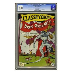 Classic Comics #11 Don Quixote Original Edition (Gilber Classic Comics #11 Don Quixote - Original Ed