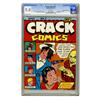 Image 1 : Crack Comics #1 Mile High pedigree (Quality, 1941) CGC Crack Comics #1 Mile High pedigree (Quality, 
