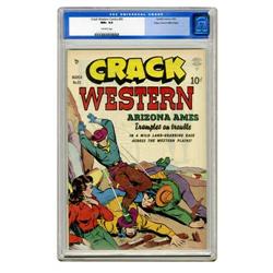 Crack Western #65 Mile High pedigree (Quality, 1950) CG Crack Western #65 Mile High pedigree (Qualit