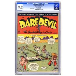 Daredevil Comics #25 Mile High pedigree (Lev Gleason, 1 Daredevil Comics #25 Mile High pedigree (Lev