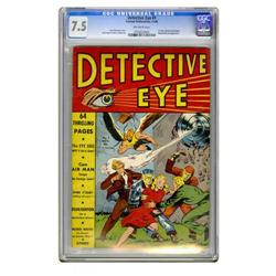 Detective Eye #1 (Centaur, 1940) CGC VF- 7.5 Off-white Detective Eye #1 (Centaur, 1940) CGC VF- 7.5 