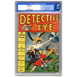 Detective Eye #1 (Centaur, 1940) CGC FN+ 6.5 White page Detective Eye #1 (Centaur, 1940) CGC FN+ 6.5