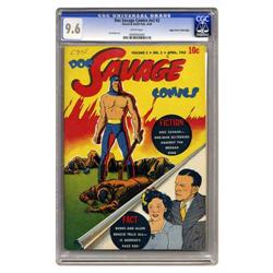 Doc Savage Comics V2#2 Mile High pedigree (Street & Smi Doc Savage Comics V2#2 Mile High pedigree (S
