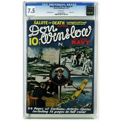 Don Winslow of the Navy #1 (Merwil Publishing, 1937) CG Don Winslow of the Navy #1 (Merwil Publishin