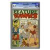 Image 1 : Feature Funnies #1 (Chesler, 1937) CGC FN+ 6.5 Cream to Feature Funnies #1 (Chesler, 1937) CGC FN+ 6