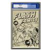 Image 1 : Flash Comics Ashcan Edition #1 (Fawcett, 1940) CGC VF/N Flash Comics Ashcan Edition #1 (Fawcett, 194