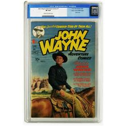 John Wayne Adventure Comics #1 Mile High pedigree (Toby John Wayne Adventure Comics #1 Mile High ped