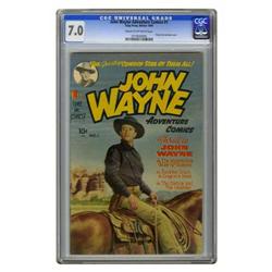 John Wayne Adventure Comics #1 (Toby Publishing, 1949) John Wayne Adventure Comics #1 (Toby Publishi