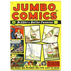 Jumbo Comics #1 (Fiction House, 1938) Condition: Qualif Jumbo Comics #1 (Fiction House, 1938) Condit