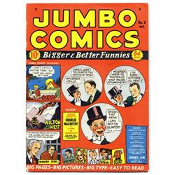 Jumbo Comics #2 (Fiction House, 1938) Condition: FN-. c Jumbo Comics #2 (Fiction House, 1938) Condit