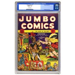 Jumbo Comics #17 (Fiction House, 1940) CGC FN/VF 7.0 Of Jumbo Comics #17 (Fiction House, 1940) CGC F
