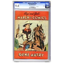 March of Comics #54 Gene Autry - File Copy (K. K. Publi March of Comics #54 Gene Autry - File Copy (