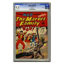 Marvel Family #79 Crowley Copy pedigree CGC 9.2 The Marvel Family #79 Crowley Copy pedigree (Fawcett