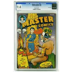 Master Comics #75 Crowley Copy pedigree (Fawcett, 1946) Master Comics #75 Crowley Copy pedigree (Faw