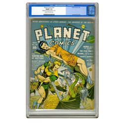 Planet Comics #18 (Fiction House, 1942) CGC FN/VF 7.0 C Planet Comics #18 (Fiction House, 1942) CGC 