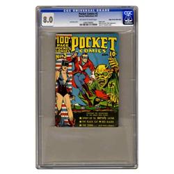 Pocket Comics #2 Mile High pedigree (Harvey, 1941) CGC Pocket Comics #2 Mile High pedigree (Harvey, 