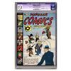 Image 1 : Popular Comics #1 (Dell, 1936) CGC Apparent VF- 7.5 Sli Popular Comics #1 (Dell, 1936) CGC Apparent 