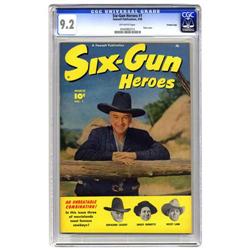 Six-Gun Heroes #1 Crowley Copy pedigree (Fawcett, 1950) Six-Gun Heroes #1 Crowley Copy pedigree (Faw
