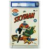 Image 1 : Skyman #1 (Columbia, 1941) CGC VF/NM 9.0 Off-white to w Skyman #1 (Columbia, 1941) CGC VF/NM 9.0 Off
