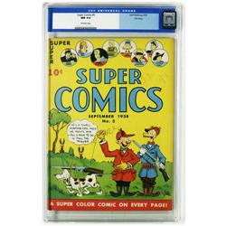 Super Comics #5 File Copy (Dell, 1938) CGC NM 9.4 Off-w Super Comics #5 File Copy (Dell, 1938) CGC N