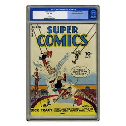 Super Comics #11 Mile High pedigree (Dell, 1939) CGC VF Super Comics #11 Mile High pedigree (Dell, 1