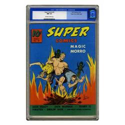 Super Comics #22 Mile High pedigree (Dell, 1940) CGC NM Super Comics #22 Mile High pedigree (Dell, 1