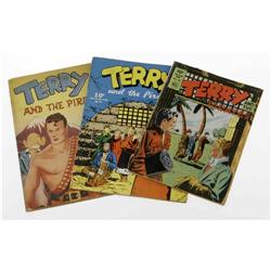 Terry and the Pirates Box Lot (Various Publishers, 1938 Terry and the Pirates Box Lot (Various Publi