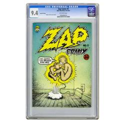 Zap Comix #0 (Apex Novelties, 1967) CGC NM 9.4. Second Zap Comix #0 (Apex Novelties, 1967) CGC NM 9.