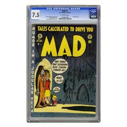 Mad #1 (EC, 1952) CGC VF- 7.5 Off-white pages. The firs Mad #1 (EC, 1952) CGC VF- 7.5 Off-white page