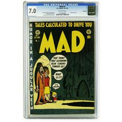Mad #1 Bethlehem pedigree (EC, 1952) CGC FN/VF 7.0 Off- Mad #1 Bethlehem pedigree (EC, 1952) CGC FN/