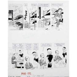 Dave Berg - Mad #192 Complete 5-page Story "The Lighter Dave Berg - Mad #192 Complete 5-page Story "
