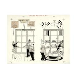 Dave Berg - Mad's Dave Berg Looks at You Panel Page Ori Dave Berg - "Mad's Dave Berg Looks at You" P