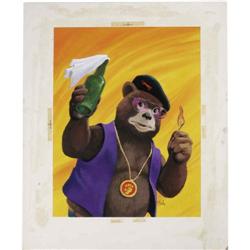 Bob Clarke - Mad Special #4 Smokey the Bear Illustratio Bob Clarke - Mad Special #4 Smokey the Bear 