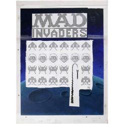 Bob Clarke - Mad #230 Cover Original Art (EC, 1982). "N Bob Clarke - Mad #230 Cover Original Art (EC