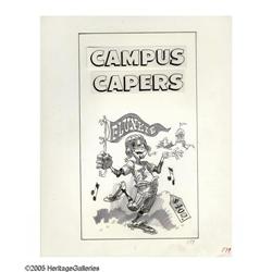 Jack Davis - Mad Looks at Old Movies Panel Page Origina Jack Davis - "Mad Looks at Old Movies" Page 