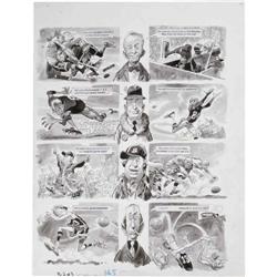 Jack Davis - Mad #145 "What Coaches Say in Public and i Jack Davis - Mad #145 "What Coaches Say in P