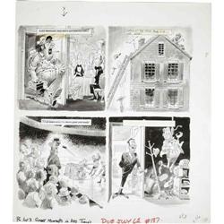 Jack Davis - Mad #187 Complete 3-page Story "Great Mome Jack Davis - Mad #187 Complete 3-page Story 