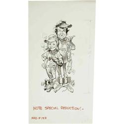 Jack Davis - Mad #188 Complete 3-page Story "The Bad Mo Jack Davis - Mad #188 Complete 3-page Story 