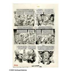 Jack Davis - Mad #192 Complete 4-page Story "Mad's Acad Jack Davis - Mad #192 Complete 4-page Story 