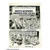 Image 4 : Jack Davis - Mad #192 Complete 4-page Story "Mad's Acad Jack Davis - Mad #192 Complete 4-page Story 