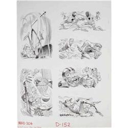 Jack Davis - Mad #204 Complete 3-page Story "Novelty It Jack Davis - Mad #204 Complete 3-page Story 