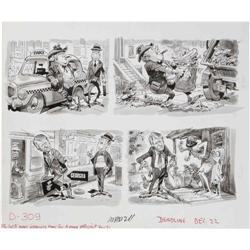 Jack Davis - Mad #211 Complete 3-page Story "Mad's Inge Jack Davis - Mad #211 Complete 3-page Story 