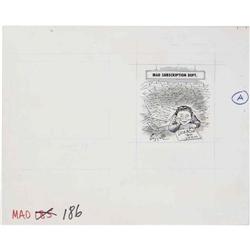 Al Jaffee - Mad #186 Page Original Art, Goup of 6 (EC, Al Jaffee - Mad #186 Page Original Art, Group