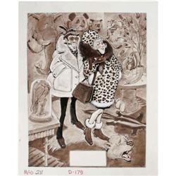 George Woodbridge - Mad #211 Page Original Art (EC, 197 Bob Jones - Mad #211, page 36 Original Art (