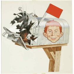 Mad Artist - Mad Follies #7 Cover Original Art (EC, 196 Mad Staff Artist - Mad Follies #7 Cover Orig